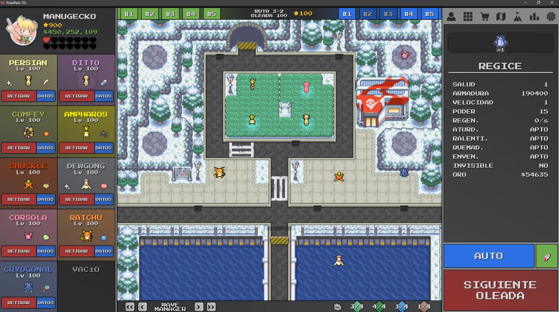 Manugecko's team setup