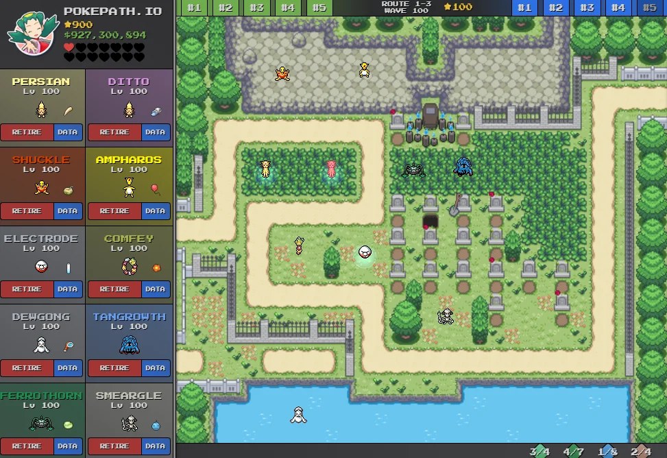 LAVADOS-Farm Team Setup - Route 1-3