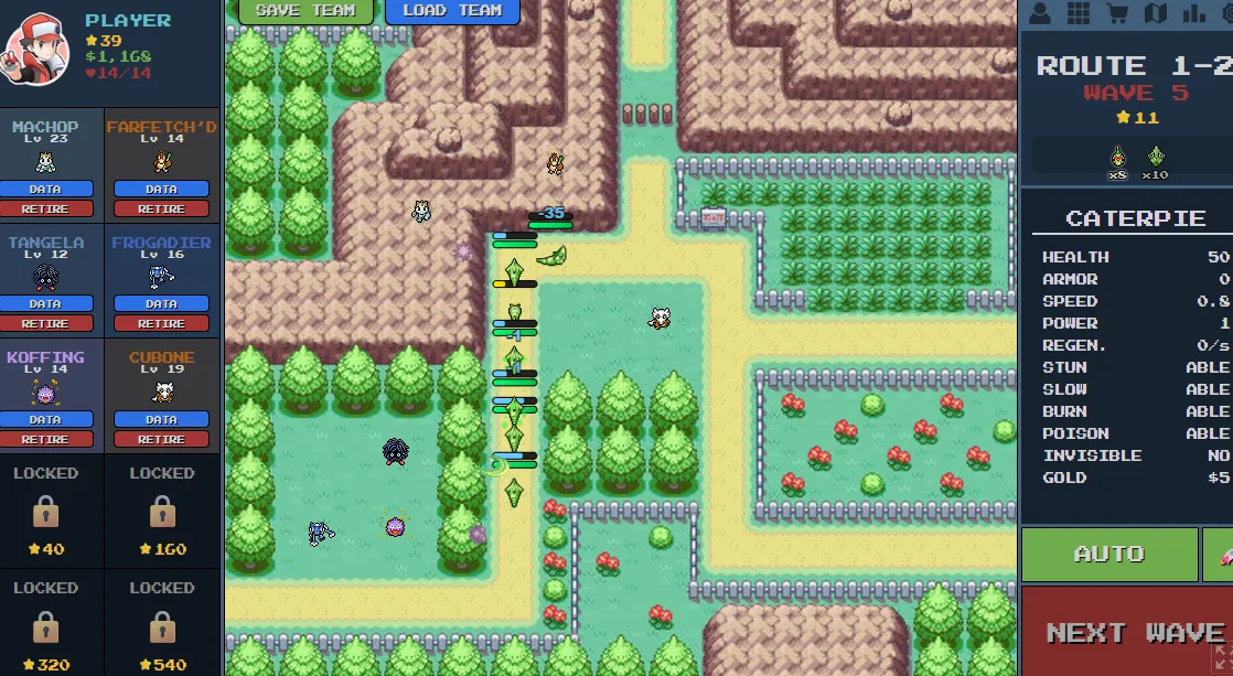 PokéPath TD Guida Counter Unità Invisibili